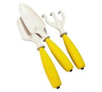 Set di rastrelli e pala per bambini, con rastrello, pala per scavare e piante come giocattolo, set di attrezzi da giardino per bambini, per principianti e famiglie con ragazze per giardino e prato