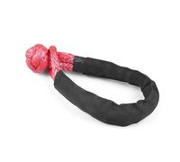 Set di recupero per verricello con arco morbido sintetico e anello di recupero, grilli robusti con manicotto protettivo per il recupero del veicolo