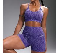 Set di reggiseno sportivo e pantaloncini di moda minimalista da donna, completo casual da indossare tutti i giorni per l'allenamento L,M,SLettere,Colore unicoTessuto in maglia