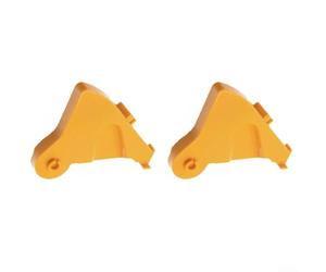 Set di ricambi per etichette laterali Supporto per stampante termica Kit braccio regolabile per Zebra ZD420T ZD620T Materiale ABS di alta qualità Prestazioni stabili Attrezzature per magazzino Coppia