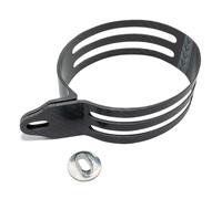 Set di ricambi per fascette scarico LeoVince Sistema scarico S4A, Carbonio