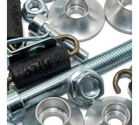 Set di ricambi staffa di scarico LeoVince per Kawasaki Z 1000 SX modello 2014
