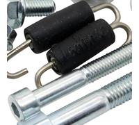 Set di ricambi staffa di scarico LeoVince per Kawasaki Z 800 modello 2016