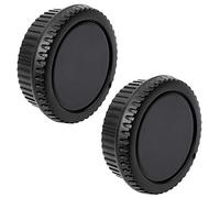 Set di ricambio for tappo corpo fotocamera e copriobiettivo posteriore for tutte le fotocamere DSLR Canon EOS con attacco EF 6D Mark II 5D Mark IV EOS 200D 60D 80D 70D 5Ds R 5D Mark III 600D, 2 set