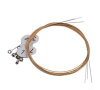 Set di ricambio in metallo da 7 a 24 corde per arpa a lira progettato per una lunga durata e un suono chiaro e risonante per strumentisti (7 corde)