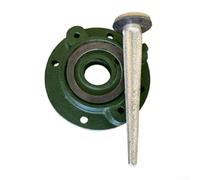 Set di ricambio manuale per 75 mani con pistone Plus in pelle, stantuffo manuale in ghisa sintetica con pompe, guarnizioni valvola compatibile (verde scuro)