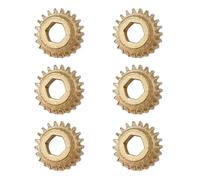 Set di ricambio per chitarra classica, 6 pezzi, accessori per accordatura in ferro con alberi esagonali per teste di macchine per ingranaggi a pioli