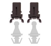 Set di ricambio per coperchio della pattumiera con perno e chiusura compatibile con Brabantia per coperchio rotto, per bidoni dei rifiuti di ricambio da 20 L, 30 L, 40 L, 45 L, 50/60 L (confezione da