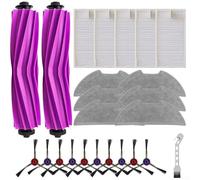 Set di ricambio per Eureka E20 Plus Robot Aspirapolvere Spazzole, Filtri, Mop Pads (B)