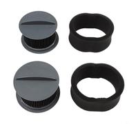Set di ricambio per filtro pieghettato e in schiuma per Bissell Helix Plus 22C12 per PowerForce 6594F 65823 per aspirapolvere Helix Turbo 68C7C 12B1R