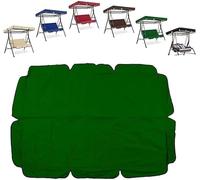 Set di Ricambio per Il Telo della Altalena da Giardino (Supporto escluso), 249 x 185 cm, Tessuto Oxford 210D, Impermeabile, Antivento e Resistente ai Raggi UV,(Green,82x57in-210x145cm)