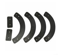 Set di ricambio per raschietti in gomma per spazzaneve monostadio da 53 cm, pale a coclea resistenti e alette compatibili con 753-04472 953-04472, Winter Garden