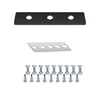 Set di ricambio per spazzaneve in acciaio inox, fresa in gomma, modifica della ruota in acciaio inox, per professionisti, principianti e home