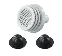 Set di ricambio per ugelli di ingresso per piscine Intex con griglia setaccio e collegamento per tubo flessibile adatto per piscine fuori terra/interrata