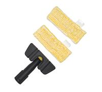 Set di ricambio per utensili per la pulizia portatile Ugello manuale pieghevole flessibile con panno in microfibra per parti di ricambio per pulitori a vapore per spazi ristretti