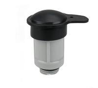 Set di ricambio per valvola a getto d'aria e tappo per Intex (valvola da 2,4 x 4,7 cm + tappo da 1,6 x 4,6 cm), compatibile con i modelli 26165EH/26167EH, controllo del flusso d'acqua a prova di