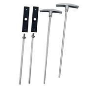 Set di ricambio per valvola dei rifiuti per camper da 6 pollici e 9 pollici estensioni per una comoda gestione dei tubi di scarico per camper