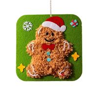 Set di ricami natalizi fai da te, kit di cucito per bambini, simpatici progetti di cucito con animali, artigianato semplice con istruzioni in inglese, per ragazze, bambini, bambini, principianti, età