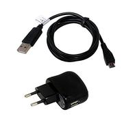 Set di ricarica compatibile con Samsung GT-C3590, Cavo USB, Caricatore USB, micro USB 2000mA