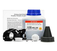 Set di ricarica compatibile per Brother HL 2130, 2240, 2250, 2270, TN-2010, TN-2210, TN-2220, MFC 7460 DN, Fax 2940, 2840, 2845, DCP 7060 N con toner di ricarica, accessori, incl. istruzioni di ricarica, non-OEM