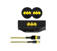 FR-TEC Pack Carga y Juega Batman Xbox Series X/S - Grips con Logo Batman - Cable USB-C 3m Resistente y Colorido - Bateria Recar