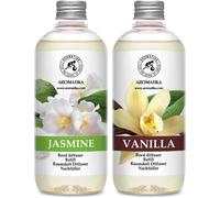 Set Di Ricarica Diffusore Ambiente Vaniglia E Gelsomino Con Olio Essenziale Di G