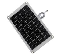 Set Di Ricarica Impermeabile Da 30 W Con Due Uscite, Caricabatterie, Caricatore A Batteria Solare, Caricatore Del Modulo Solare, Modulo Solaree Per Telecamere Per Esterni, Caricabatterie Tablet Cel