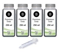 Set Di Ricarica Inchiostro Per HP 651 Deskjet Ink Advantage 5575 1000 Ml