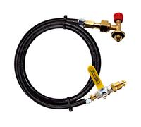 Set di ricarica per bombola di gas da campeggio GPL con adattatori GPL, 1 metro