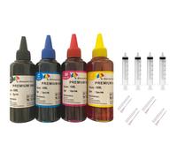 Set di ricariche di inchiostro a colorante universale 4x100ml
