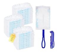 Set di ricariche per spolverino, 30 pezzi + 2 manici, compatibile con Swiffer, magnete antipolvere in microfibra, per casa, ufficio e auto, per rimuovere la polvere contro peli di animali e sporco (30