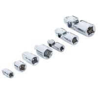 Set Di Riduttori E Adattatori Universali BlueSpot 7 Pezzi CROMO B/S02076