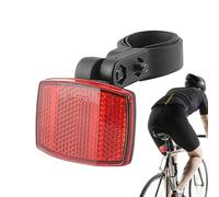 Set di riflettori per equitazione, impermeabile, con supporto universale, adatto per reggisella da 25,4 a 31,8 mm, ideale per bici da corsa, bici da città e motociclette come sicurezza riflettente