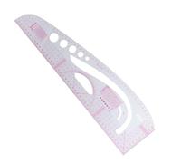 Set di righelli per abiti da cucito multifunzione da 7 pezzi per modellistica e sartoria - Strumenti di misurazione delle curve per progettazione di abbigliamento e sartoria - Kit