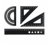 Set di Righelli per Disegno, Acrilico, size to 2 | Costruzione durevole, Accessori disegno, Realizzazione schemi, Per insegnanti
