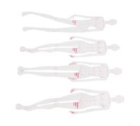 Set di righelli per illustrazioni alla moda, modello in plastica trasparente per cucito, per creare modelli di abbigliamento, guida per disegnare figure e aiuto alla costruzione di indumenti per (A)