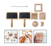 Set di righelli per maglieria in legno, comodi accessori multifunzionali per