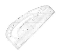 Set di righelli per realizzare modelli, righello curvo a virgola per indumenti, modelli di disegno metrico per stilisti, sarti e principianti del cucito, strumenti da cucito professionali