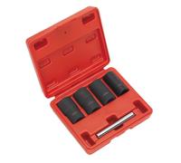 Set Di Rimozione Dadi Di Ruota Bloccanti Sealey 5 Pezzi 1/2" Sq Drive SX201