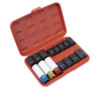 Set Di Rimozione Dadi In Lega Per Ruote Sealey 15 Pezzi 1/2" Sq Drive AK5615M