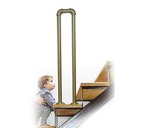 Set di ringhiere di sicurezza in stile retrò con tubo in metallo, per bambini, 95 cm, per interni ed esterni