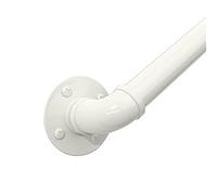 Set di ringhiere per scale da parete bianco, 480 cm, per interni ed esterni, soluzione di sicurezza elegante per ponti, loft, scale, perfetto per la decorazione di casa e giardino