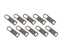 Set di riparazione di ricambio per cerniera Slider Maniglia in metallo Mend Fixer Testa staccabile Tab per bagagli Zaino Tabs Sostituzione, Colore