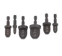 Set di riparazione HVAC da 6 pezzi, espansore per tubi con cuscinetto in acciaio, maniglia esagonale, condizionatore d'aria, set di strumenti pressare tubi in rame, accessori