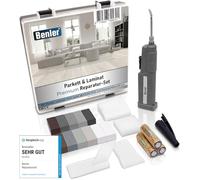 Set di riparazione in laminato grigio - Set professionale per riparazione in vinile e parquet, set di riparazione per legno, set di riparazione in vinile, riparazione per pavimenti in PVC