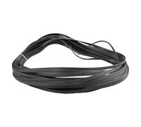 Set di riparazione in rattan di plastica, 120 piedi, piatto, in polietilene, impermeabile, resistente ai raggi UV, tre colori, per il restauro dei mobili, per la riparazione di mobili da giardino