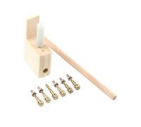 Set di riparazione per chitarra e ponticello per chitarra, compatto, robusto, migliora il volume della tavola armonica, accessori per strumenti musicali, tipo bullone in rame