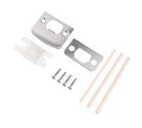Set di riparazione per serratura della porta con spessore distanziatore per una chiusura efficiente della porta (argento)
