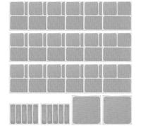 Set di riparazione per zanzariera, 22 pezzi, forte colla, zanzariera, nastro di riparazione, protezione dagli insetti, zanzariera, nastro adesivo, per porte, finestre, trampolino e rete