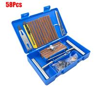 Set di riparazione pneumatici per auto Strumenti di riparazione per forature Set di rivetti per riparazione pneumatici tubeless resistenti di emergenza per auto, furgoni, moto, bici